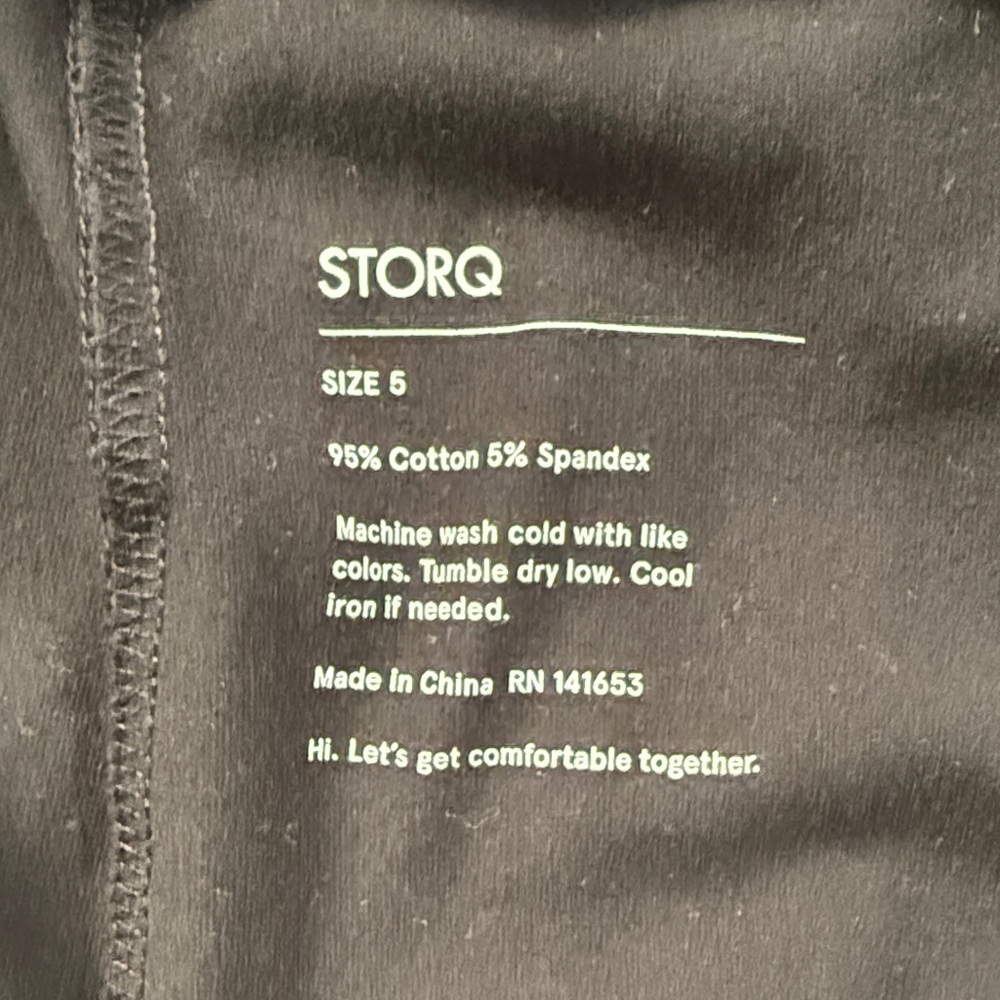 Storq Black Maternity Jumpsuit sz 5 - Picture 2 of 2